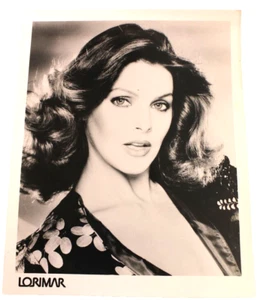 Priscilla Beaulieu Presley Dallas as Jenna Wade Lorimar Black White Photo 1983 - Picture 1 of 3