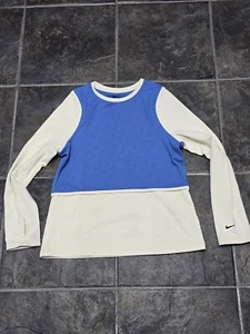Nike Pro Girls Youth large Dri Fit Training Top Long Sleeve Shirt - Picture 1 of 4