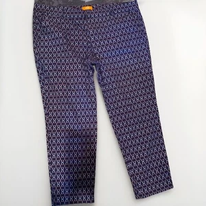 Joe Fresh Womens Pants. Cotton Spandex Size 14. Navy - Picture 1 of 13