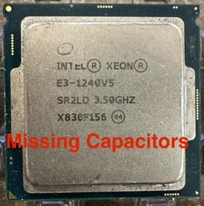 Intel Xeon E3-1240 v5 SR2LD 3.5GHz 8MB Quad Core LGA1151 CPU Processor - Picture 1 of 2