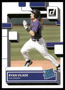 Tarjeta de béisbol Ryan Vilade 2022 Donruss #64 Colorado Rockies RC - Imagen 1 de 2