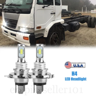 LED Headlight Light Bulbs Conversion Kit For Nissan UD 1800 2000 2300 2600 3300 - Image 1 of 4