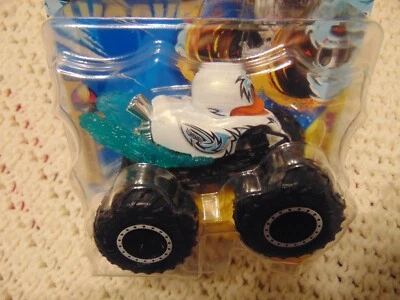 2024 New LOOK DUCK N ROLL Hot Wheels Monster Truck w/ CRUSHABLE CAR - Image 1 of 2