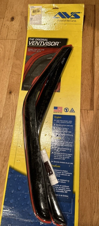Deflector de viento de lluvia para pantalla de ventilación automática Ford Ranger Mazda ventanas laterales AVS Ventvisor Foto 1 de 4