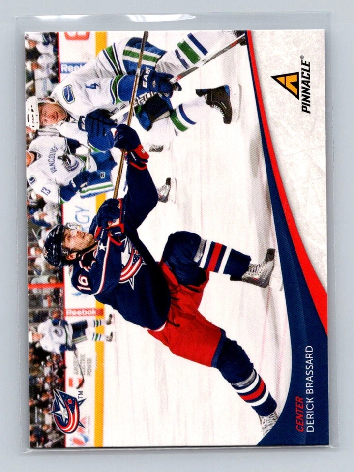 2011-12 Panini Pinnacle #16 Derick Brassard Columbus Blue Jackets - Image 1 of 2