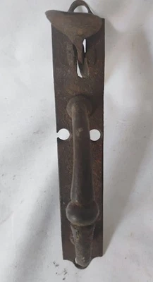 Norfolk Thumb Latch Antique Wrought Iron Door Handle Hardware - Image 1 of 3