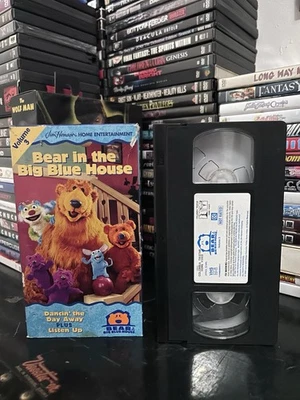Bear In The Big Blue House VHS Tape Dancin The Day Away Vol. 3 Vintage 1998 - Image 1 of 4