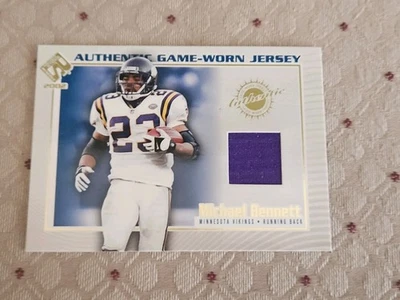 Camiseta deportiva Pacific Private Stock Reserve 2002 - auténtica usada en juegos Michael Bennett Foto 1 de 2