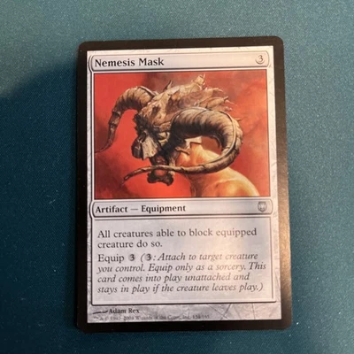 MTG Nemesis Mask Darksteel Regular NM - Image 1 of 2