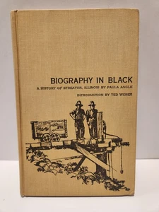 Biography in Black History of Streator Illinois Paula Angle 1962 HC Ships Free - Foto 1 di 7