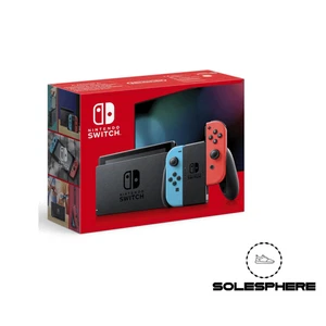 Consola Nintendo Switch rojo neón azul neón incl. Joycons NUEVO EMBALAJE ORIGINAL distribuidor - Imagen 1 de 4