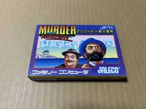Unused FC Mississippi Murder Famicom Family Computer /w Box Manual Japan Game - Picture 1 of 6