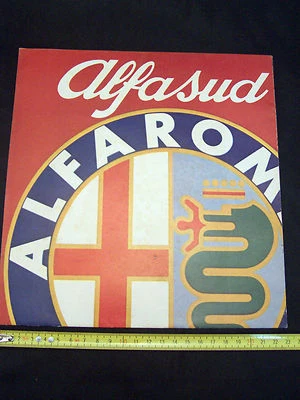 ALFA ROMEO ALFASUD 1 S. DEPLIANT POSTER NUOVO ORIGINALE PROMO PROSPEKT q37 - Immagine 1 di 3
