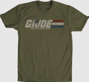 NEW! Distressed Army Green GI Joe T-Shirt Reprint Size S-4XL - Picture 1 of 5