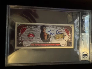 Tim Curry signed handsigniert Rocky Horror Picture Show 1M Bill RARE Beckett COA - Bild 1 von 3