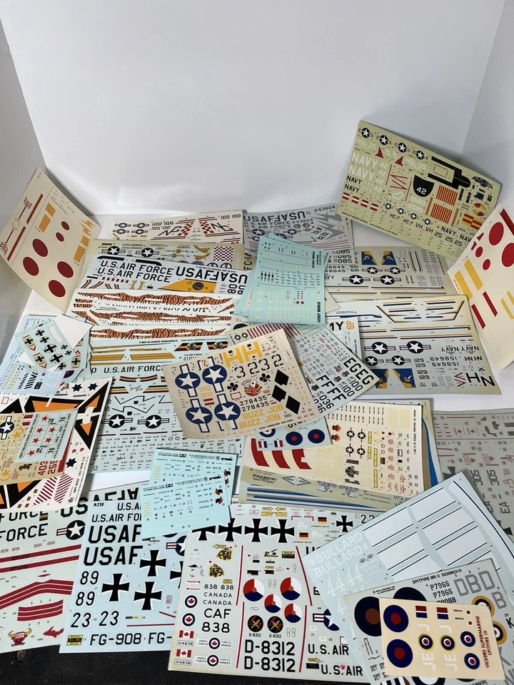 1/48 Revell Airplane Decals  - Image 1 of 1