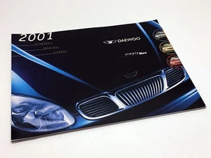 Folleto Daewoo Leganza Nubira Lanos 2001 - Imagen 1 de 1