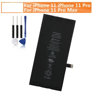 Batterie téléphone de remplacement Zero Cycle neuve pour iPhone 11 11Pro 11 Pro Max - Photo 1 sur 7