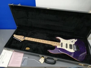 Tom Anderson Drop Top Classic Trans Purple Electric Guitar - Picture 1 of 20