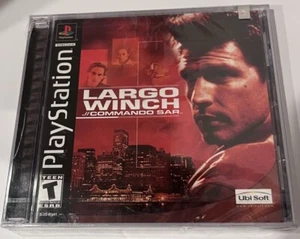 Largo Winch Commando Sar PlayStation PS 1 Game (Brand New Factory Sealed Game) - Picture 1 of 4