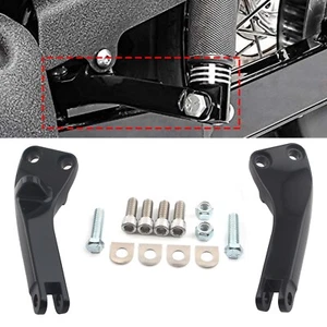 Staffa supporti pezzetto posteriore nero per Harley Dyna Low Rider Largo Super Glide - Foto 1 di 10
