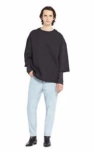 IRO - Long Sweater Sleeves 3/4 Model Sami Cotton Black T S = 42 - New & Labels - Picture 1 of 4