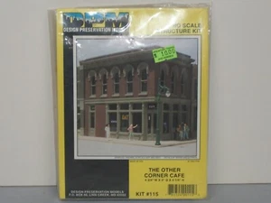 DPM HO Scale The Other Corner Cafe - Factory Sealed - Picture 1 of 1