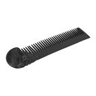 Beard Comb Home Salon Stainless Steel Men Mustache Hair Comb With Skull Shap FD5
