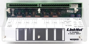 WOODWARD 9905-968 LINKNET 6 CHANNEL ANALOG INPUT MODULE 4-20mA - Picture 1 of 6