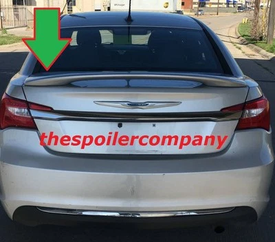 Spoiler For Chrysler 200 2011-2014 2-Post Custom Wing Unpainted Primer New - Image 1 of 4