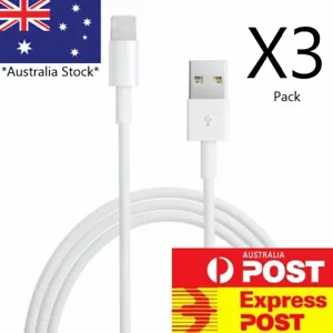 3X MFi Certified Lightning Cable for Apple iPhone 13 12 11 X 8 7 6 5 S PLUS PRO - Picture 1 of 6