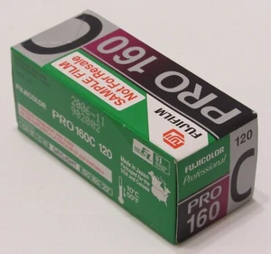 Fujifilm Fujicolor Pro 160 C 120 Professional Film-Sample Film - Picture 1 of 3