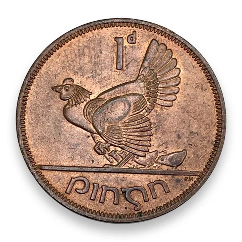 1952 Ireland Penny - Lovely BU #IR7034 Cover