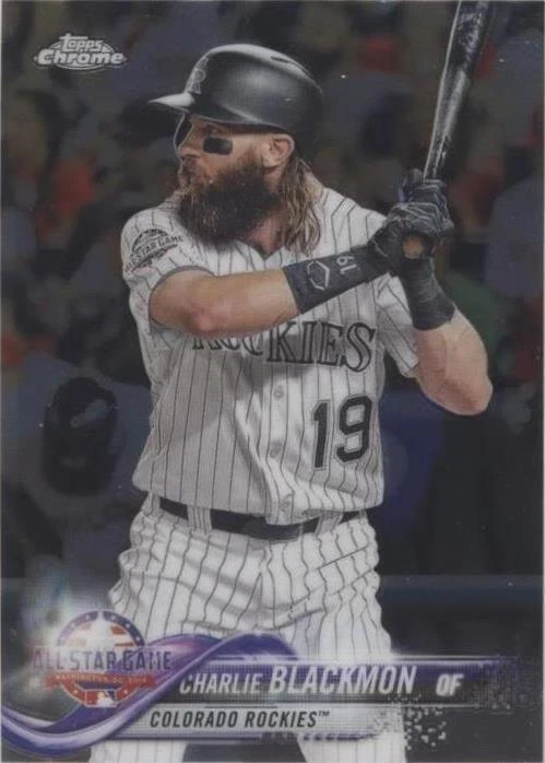 2018 Topps Chrome Update - Charlie Blackmon #HMT96