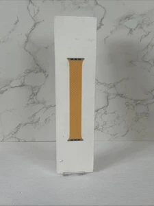 Genuine Apple Watch Solo Braided Loop Band Strap YELLOW Braided 41mm Size 3 - Zdjęcie 1 z 3