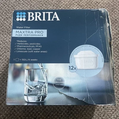 Broken Box - BRITA MAXTRA PRO Pure Performance Water Filter Cartridge x12 - Image 1 of 3