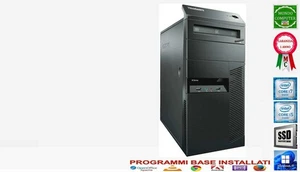COMPUTER DESKTOP LENOVO INTEL CORE i7 4770S / CORE i5 4570TE SSD WINDOWS 11 PRO - Foto 1 di 1