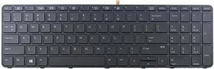 HP ProBook 650 655 G2 G3 i5 i7 US Laptop Keyboard With Frame and Backlit NEW - Picture 1 of 2