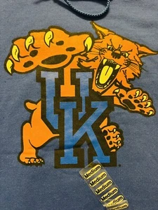 Kentucky Wildcats Hombre’s Champion Sudadera con Capucha Azul Medio Sudadera Suéter Nuevo - Imagen 1 de 7
