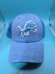 Detroit Lions New Era Shadow 39THIRTY Flex Hat - Blue L/XL 2021 - Picture 1 of 3