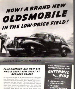 1938 7"x10" Ad--1939 OLDSMOBILE YOU OUGHT TO OWN AN OLDS--Free Shipping - Picture 1 of 2