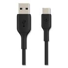 Belkin CAB001bt1MBK Black BOOST CHARGE USB-C to USB-A Cable 3.28 ft. (1 m)