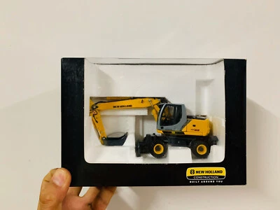  Excavadora de ruedas a escala 1:50 Ros New Holland Fscav Gommato MH5.6 modelo fundido a presión Foto 1 de 4