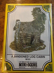 Woodland Scenics HO #101 - Verlassenes Blockhaus (Bausatz) NEU - Bild 1 von 1
