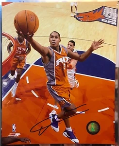 Phoenix Suns #3 Boris Diaw Autographed 8x10 Color Action Photo - Picture 1 of 1