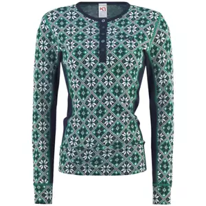 KARI TRAA ' ROSE LONG SLEEVE BASELAYER ' 100% MERINO WOOL ' CRESS ' WOMENS LARGE - Picture 1 of 2