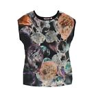 Ted Baker Womens Top Xxs Multi Polyester With Viscose