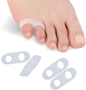Zehenspreizer kleiner Zeh für Hallux Valgus Hammerzeh Fußschmerzen überlappende - Bild 1 von 10
