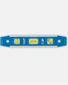 New Empire Torpedo Level 9 in. V-Grooved Magnetic Edge Acrylic Vials Aluminum ! - Picture 1 of 8