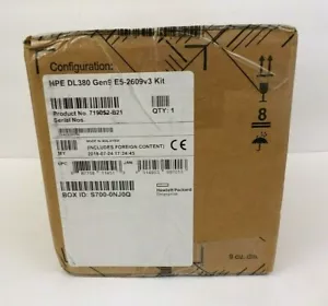 HPE 719052-B21 E5-2609v3 DL380 Gen9 6-Core Processor 1.9GHz 15MB LGA2011 - Picture 1 of 7